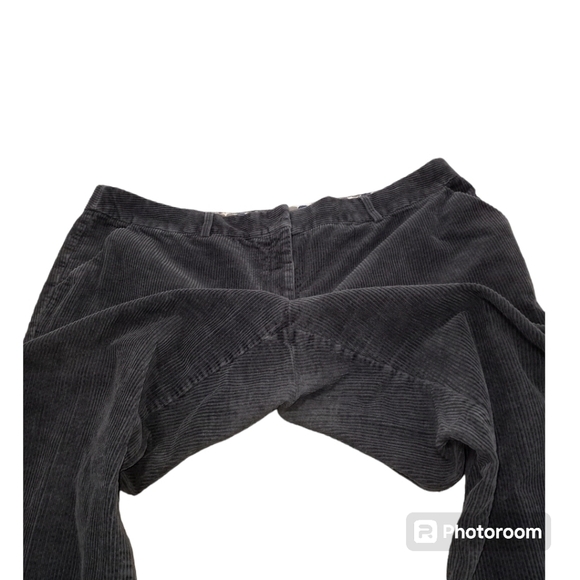 Boden Wide Wale Corduroy Pants Dark Gray Size 18L - Picture 7 of 16